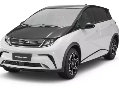2026 BYD Dolphin Right Hand Drive with Interior  3D model