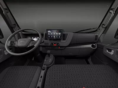 2025 Isuzu N-Series EV Van Truck 3D model