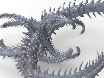 Genma Mountain temple exterior archway 2  3D model purchase