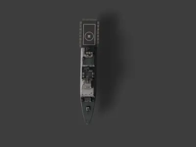 SAAR Ship 3D model