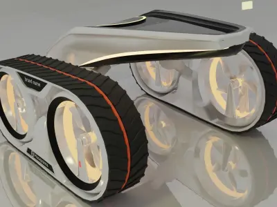 scifi drone models 3D model