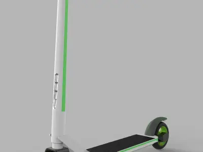 Scooter electric with design 3D model