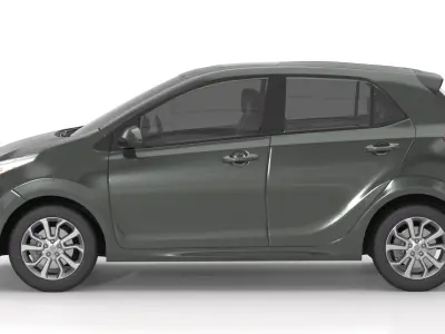 Generic Hatchback 05 3D model