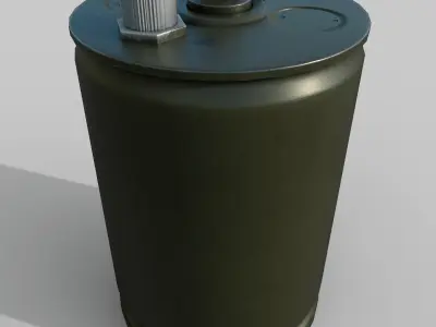 Mine OZM-72 Low-poly 3D model