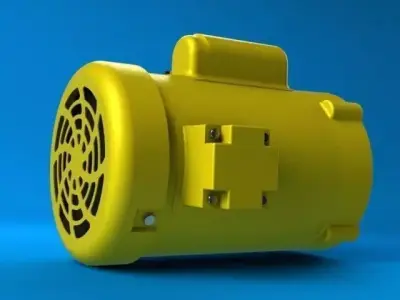 Baldor Motor KL3404 Free 3D model