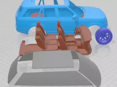 Range Rover 2013 Printable Car 3D print model