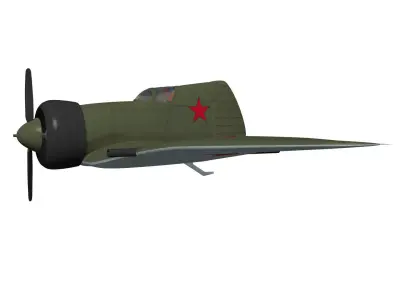Cheranovsky BICh-17 3D model