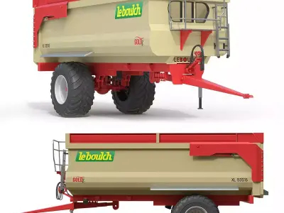 Farm Vehicles 3D Model Collection v2 3D Model Pack