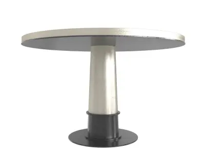 arteriors KAMILE DINING TABLE 3D model