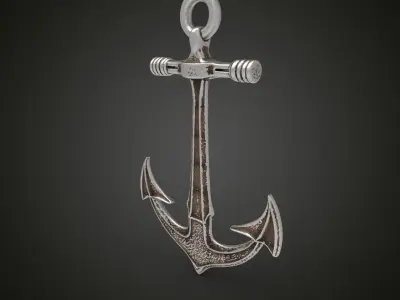 anchor 3D print model buy