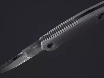 Knife Lp 4K AAA Low-poly 3D model