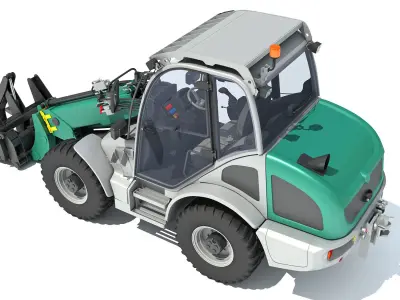 Wheel Loader 3D model