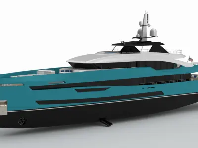 Miraflores Yacht 3D model