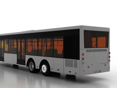 Bus Bogdan A80190 3D model