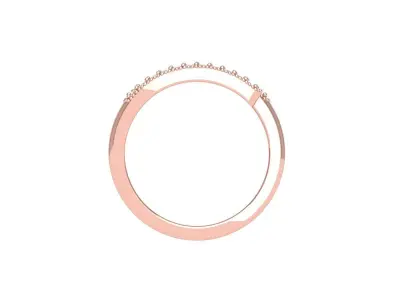 3 Rail Engagement Ring 3D print model