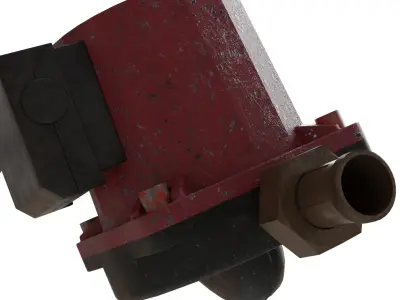 Circulation pump 3D model