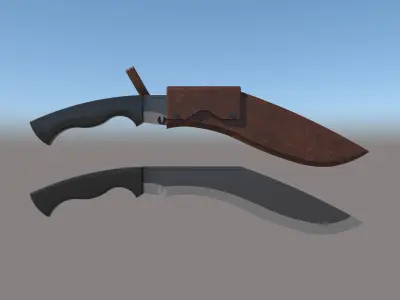 Intario ICK-Gurkha-P3 Low-poly 3D model