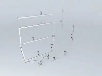 Spt 5, boat frame Free 3D model