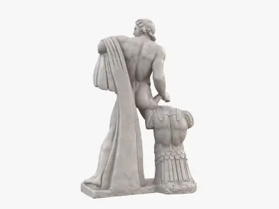  Achilles Statue 