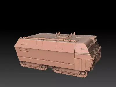 Dune 2 Spice Harvester 3D print model