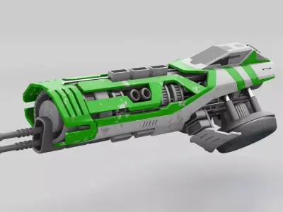 Sci-fi drone 3D model from CGTrader