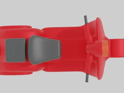 Scooter in toy 3D print model
