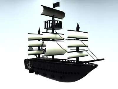Pirates Ship 3D model