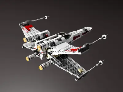 LEGO SW X-Wing 3D model