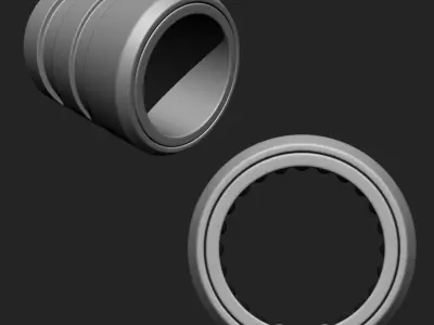 Bearing Collection Imm Brush Pack 15 in one 3D model