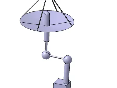 Mars Rover Concept Vehicle Educational CAD Model 3D print model