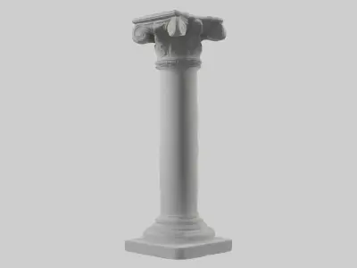 Pillar Model Low-poly 3D model