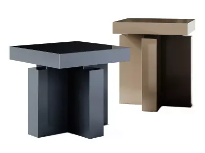  Malta Stool Pewter or Side Table Studioutte 3D model