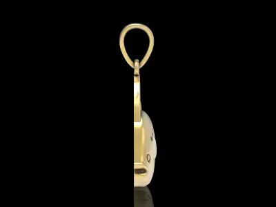 Fish 3d Model Pendant Free 3D print model purchase