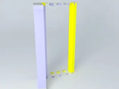 Flex C to Flat Wall Connection Free 3D model