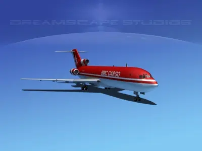 Boeing 727-200 BMC Cargo  3D model