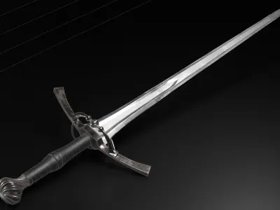 FIGHTING SWORD 3D model