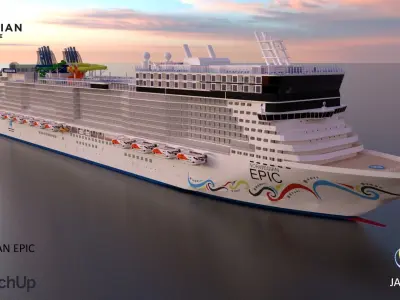 NORWEGIAN EPIC 3D model