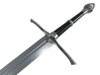 Sword 05 3D model purchase