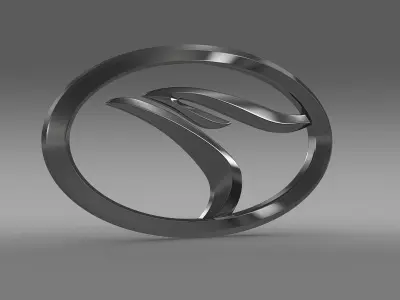 soueast logo 3D model by Sergey
