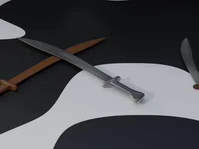 Sword 3D model 21