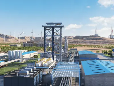 Oil Drilling   Oilfield   Gas Drilling   Refinery   3D model