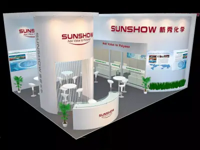 Exhibition - Area - 7X9-3DMAX2009-035 3D model