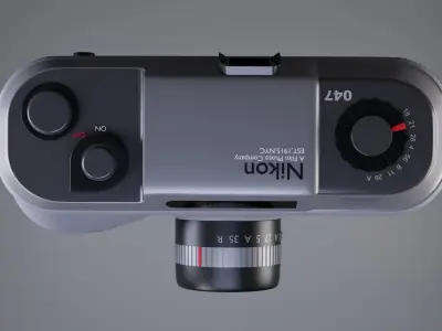 Nikon camera 3d model  3D model