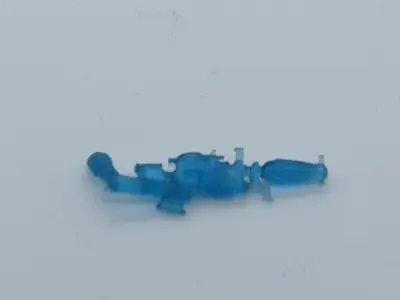 Blaster with Arm STL 3D print model