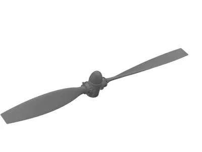Propeller for Z-37 Cmelak 3D print model