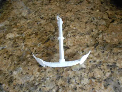 light anchor folded 3D model