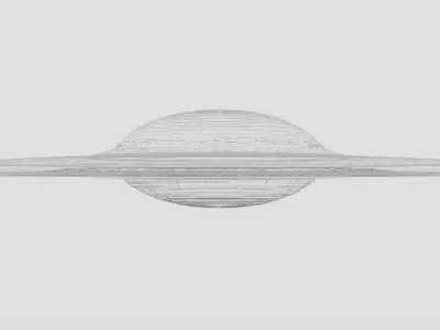 Saucer Concept 8 Free 3D model