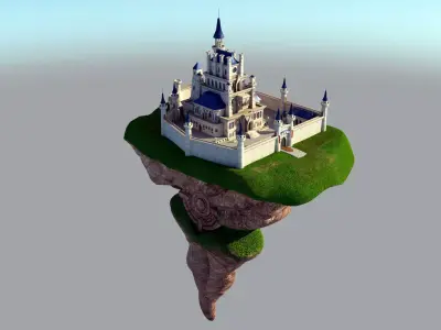 Castle 3D model 11