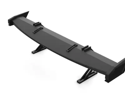 spoiler s4 car auto garage tuning  3D model