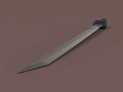 Sword of Deathstroke 3D model